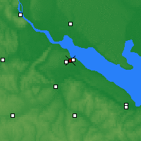 Nearby Forecast Locations - Tcherkassy - Carte