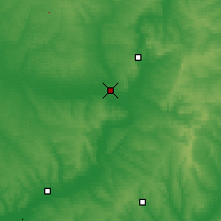 Nearby Forecast Locations - Rudnya - Carte