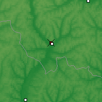 Nearby Forecast Locations - Valouïki - Carte