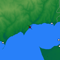 Nearby Forecast Locations - Marioupol - Carte