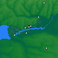 Nearby Forecast Locations - Aksaï - Carte