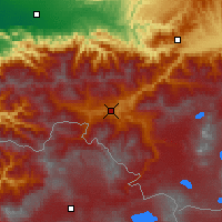 Nearby Forecast Locations - Akhaltsikhé - Carte