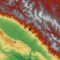 Nearby Forecast Locations - Zaqatala - Carte