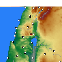 Nearby Forecast Locations - Har-knaan - Carte