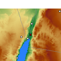 Nearby Forecast Locations - Aqaba - Carte
