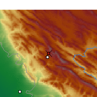 Nearby Forecast Locations - Ilam - Carte