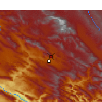 Nearby Forecast Locations - Khorramabad - Carte