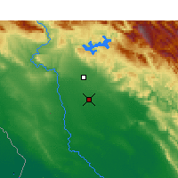 Nearby Forecast Locations - Safi-Abad Dez. - Carte