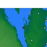 Nearby Forecast Locations - Dukhan - Carte