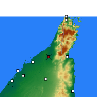Nearby Forecast Locations - Ras el Khaïmah - Carte