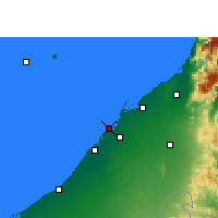 Nearby Forecast Locations - Ajman - Carte
