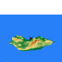 Nearby Forecast Locations - Archipel de Socotra - Carte