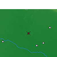 Nearby Forecast Locations - Gorakhpur - Carte