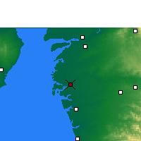 Nearby Forecast Locations - Surate - Carte