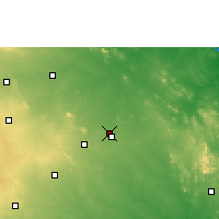 Nearby Forecast Locations - Hanamkonda - Carte