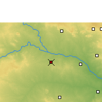 Nearby Forecast Locations - Raichur - Carte