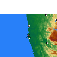 Nearby Forecast Locations - Colombo - Carte
