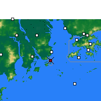 Nearby Forecast Locations - Macao - Carte