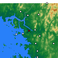 Nearby Forecast Locations - Gimpo - Carte