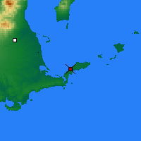 Nearby Forecast Locations - Nemuro - Carte