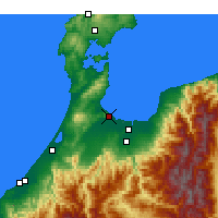 Nearby Forecast Locations - Fushiki - Carte