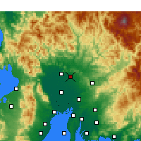 Nearby Forecast Locations - Kakamigahara - Carte