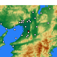Nearby Forecast Locations - Yao - Carte