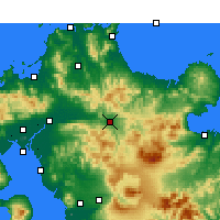 Nearby Forecast Locations - Hita - Carte