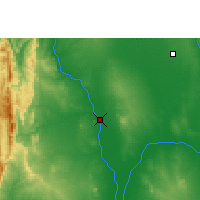 Nearby Forecast Locations - Monywa - Carte