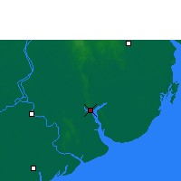 Nearby Forecast Locations - Rangoun - Carte