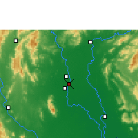 Nearby Forecast Locations - Si Samrong Agromet - Carte