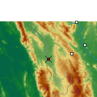 Nearby Forecast Locations - Mae Sot - Carte