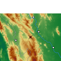 Nearby Forecast Locations - Doi Mu Soe Agromet - Carte