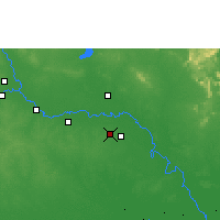 Nearby Forecast Locations - Roi Et - Carte