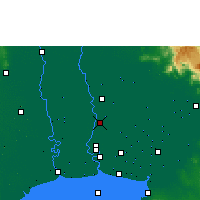 Nearby Forecast Locations - Don Mueang - Carte
