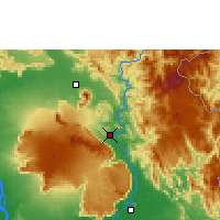 Nearby Forecast Locations - Sékong - Carte