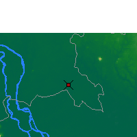 Nearby Forecast Locations - Svay Rieng - Carte