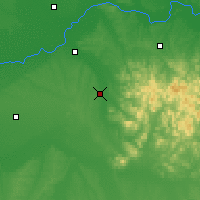 Nearby Forecast Locations - Acheng - Carte