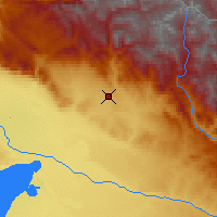 Nearby Forecast Locations - Altay - Carte