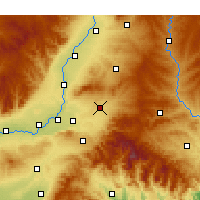 Nearby Forecast Locations - Yicheng/SHX - Carte