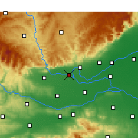 Nearby Forecast Locations - Qinyang - Carte