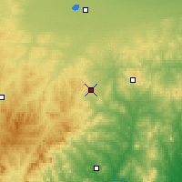 Nearby Forecast Locations - Baoguotu - Carte