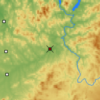 Nearby Forecast Locations - Huadian - Carte