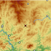 Nearby Forecast Locations - Pingquan - Carte