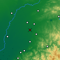 Nearby Forecast Locations - Sujiatun - Carte