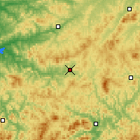 Nearby Forecast Locations - Xinbin - Carte