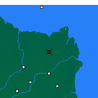 Nearby Forecast Locations - Hekou - Carte