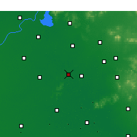 Nearby Forecast Locations - Jiaxiang - Carte
