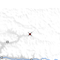 Nearby Forecast Locations - Kunggar - Carte