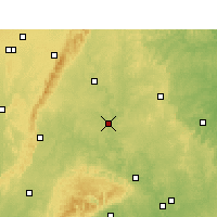 Nearby Forecast Locations - Ziyang - Carte